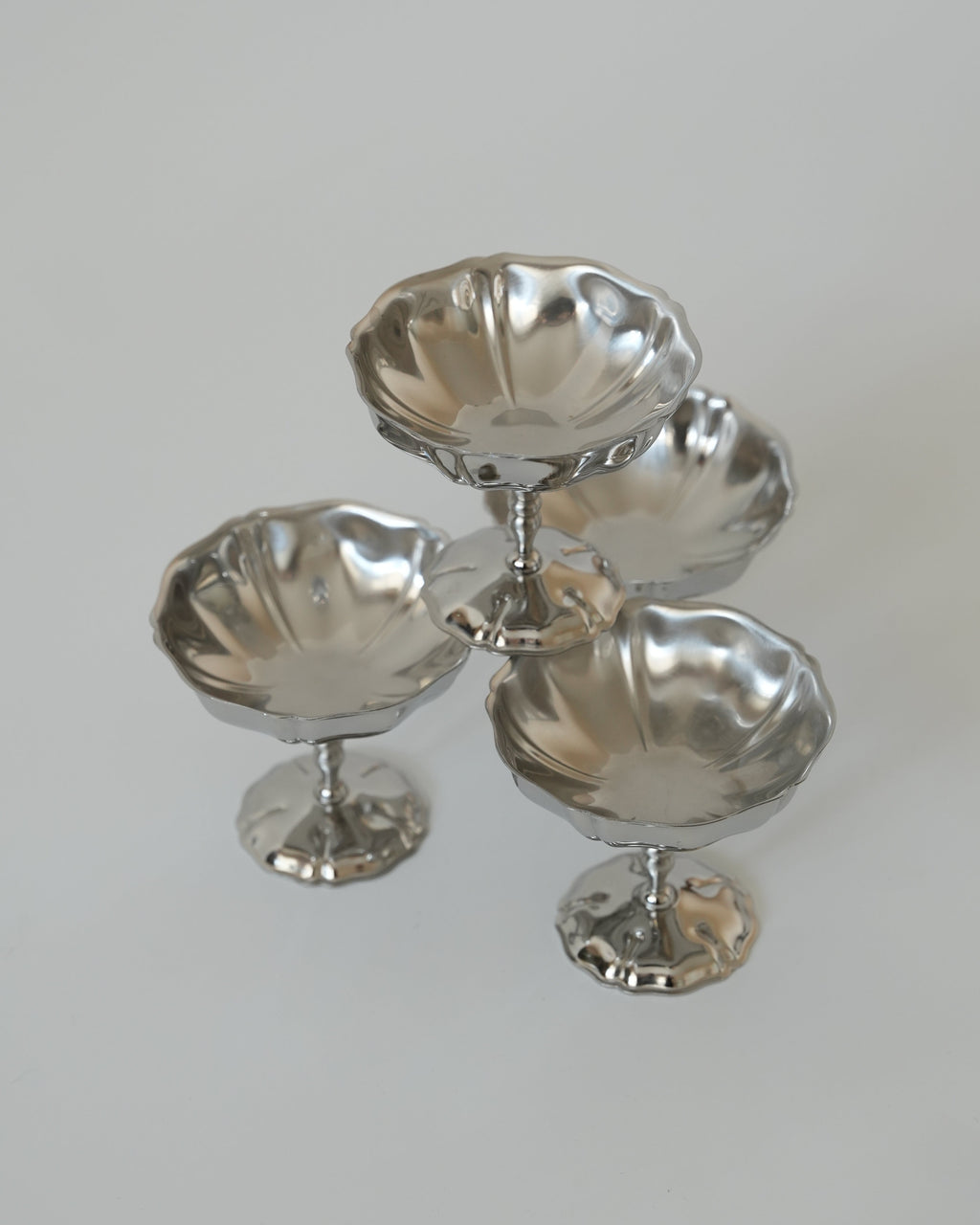 Pucharek deserowy ze stali nierdzewnej