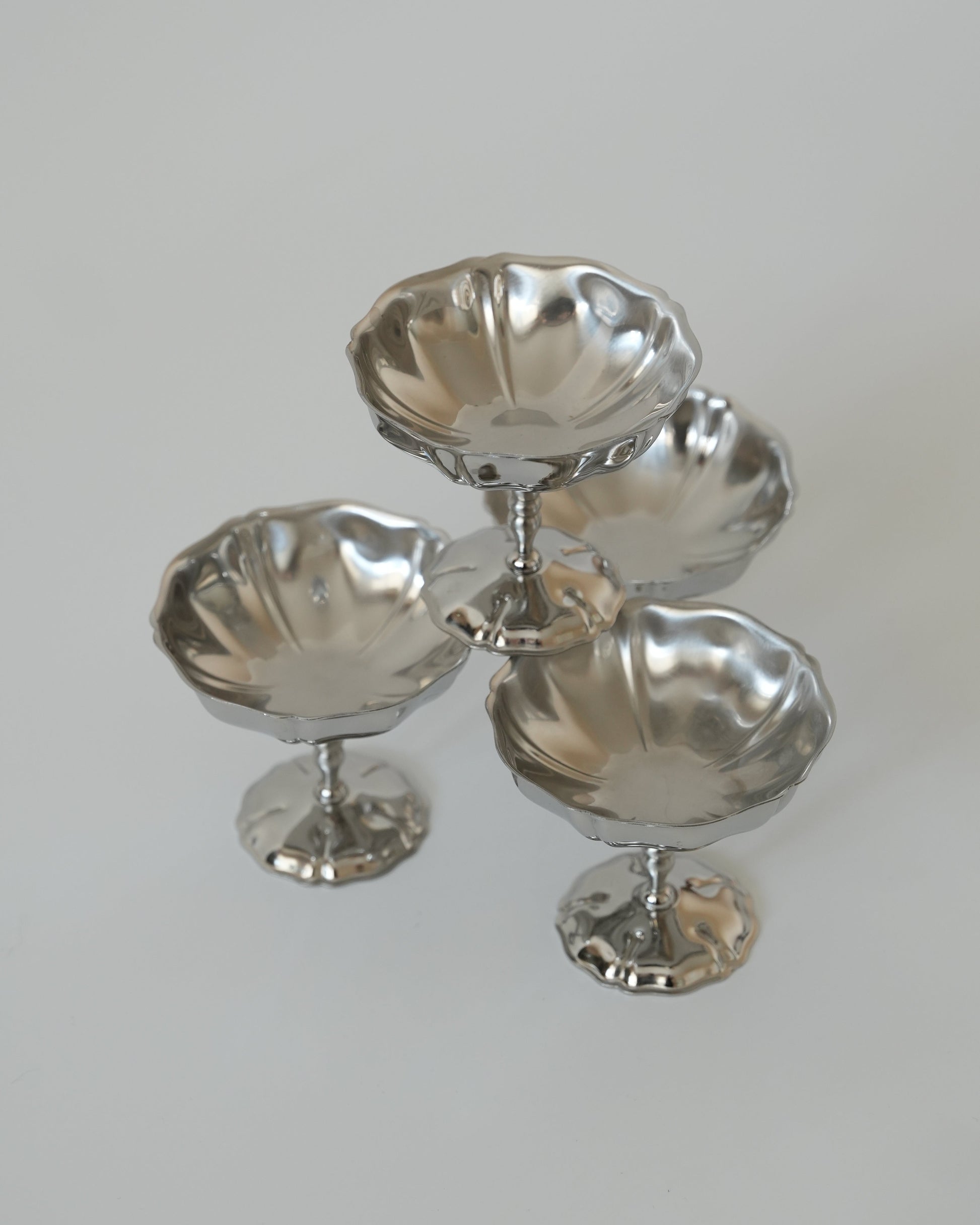 Pucharek deserowy ze stali nierdzewnej