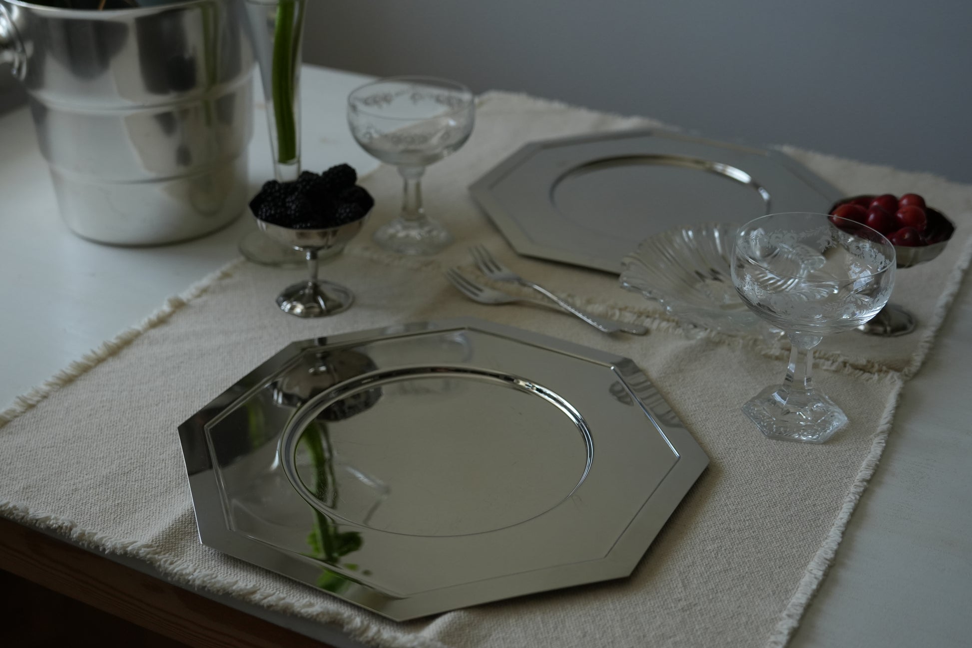 Podtalerze ze stali nierdzewnej Jean Couzon