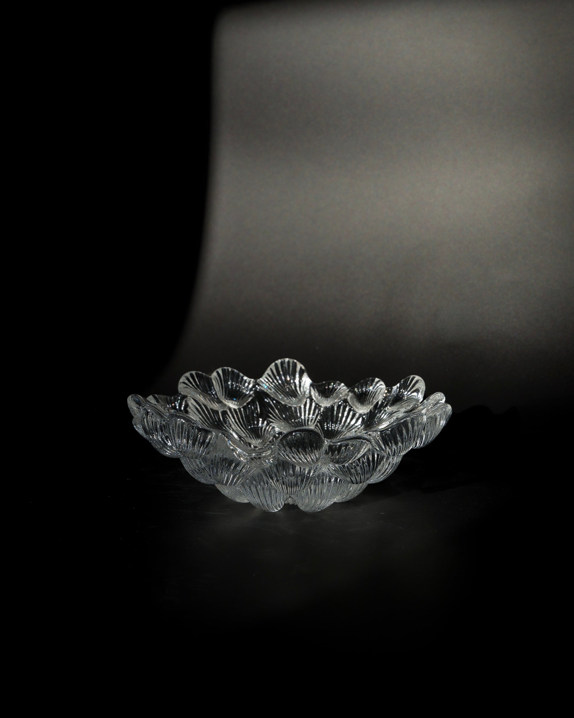 Decoracyjna misa kryształowa Royal Copenhagen