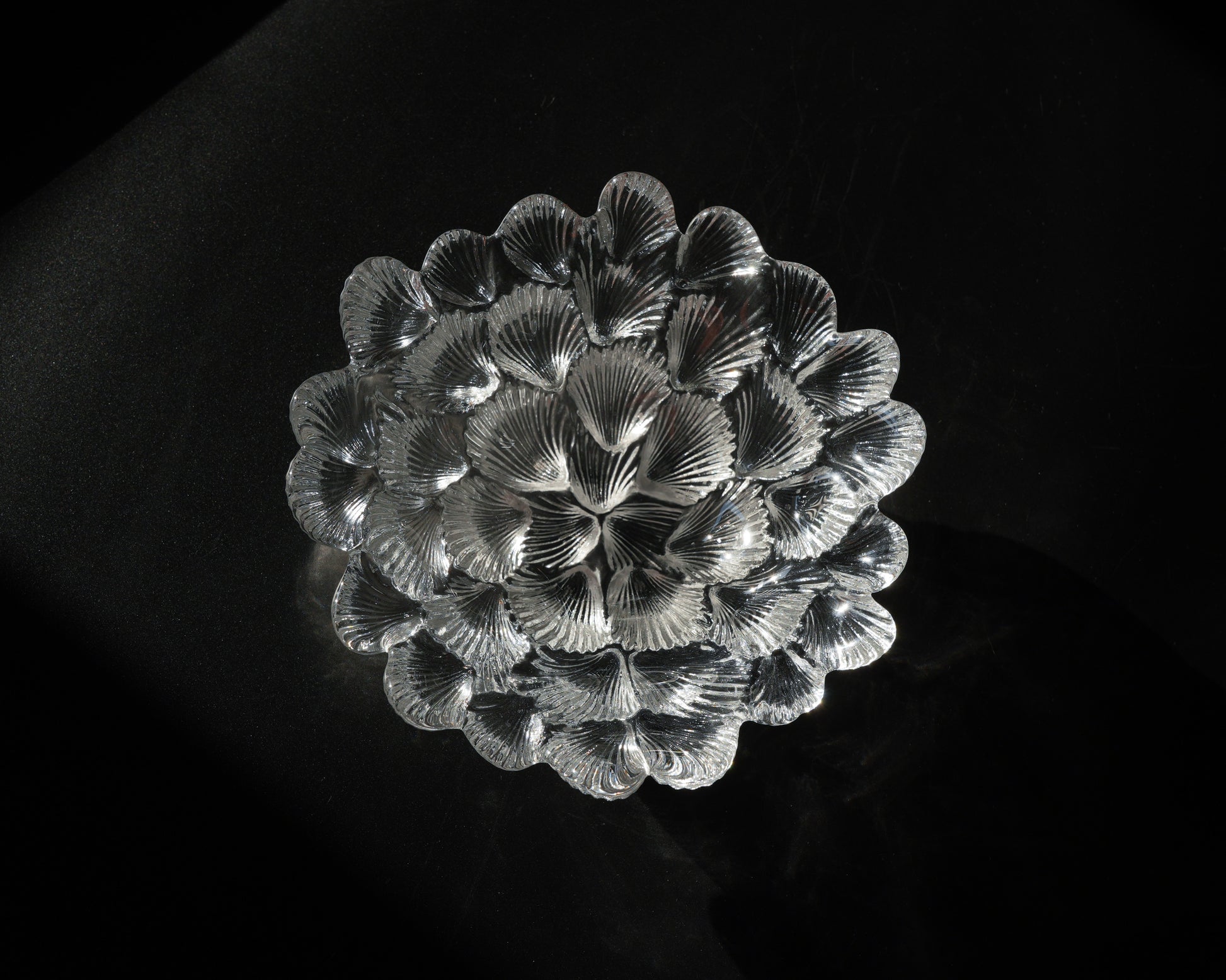 Decoracyjna misa kryształowa Royal Copenhagen