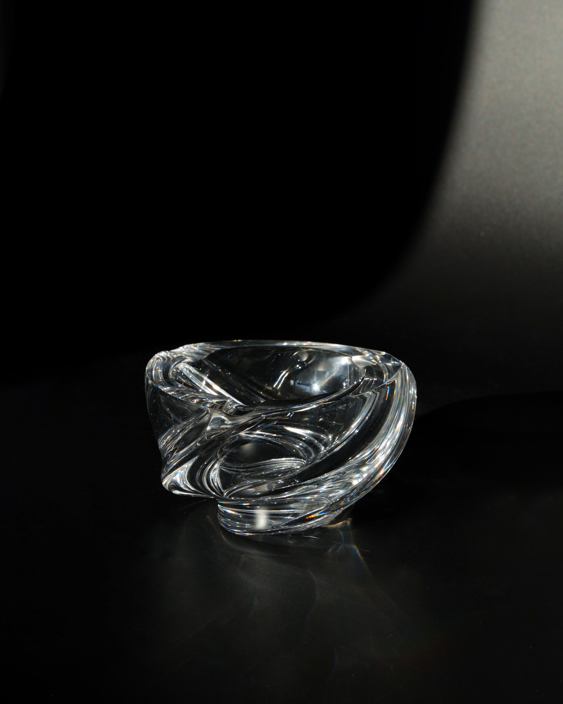 Popielniczka kryształowa Val Saint Lambert