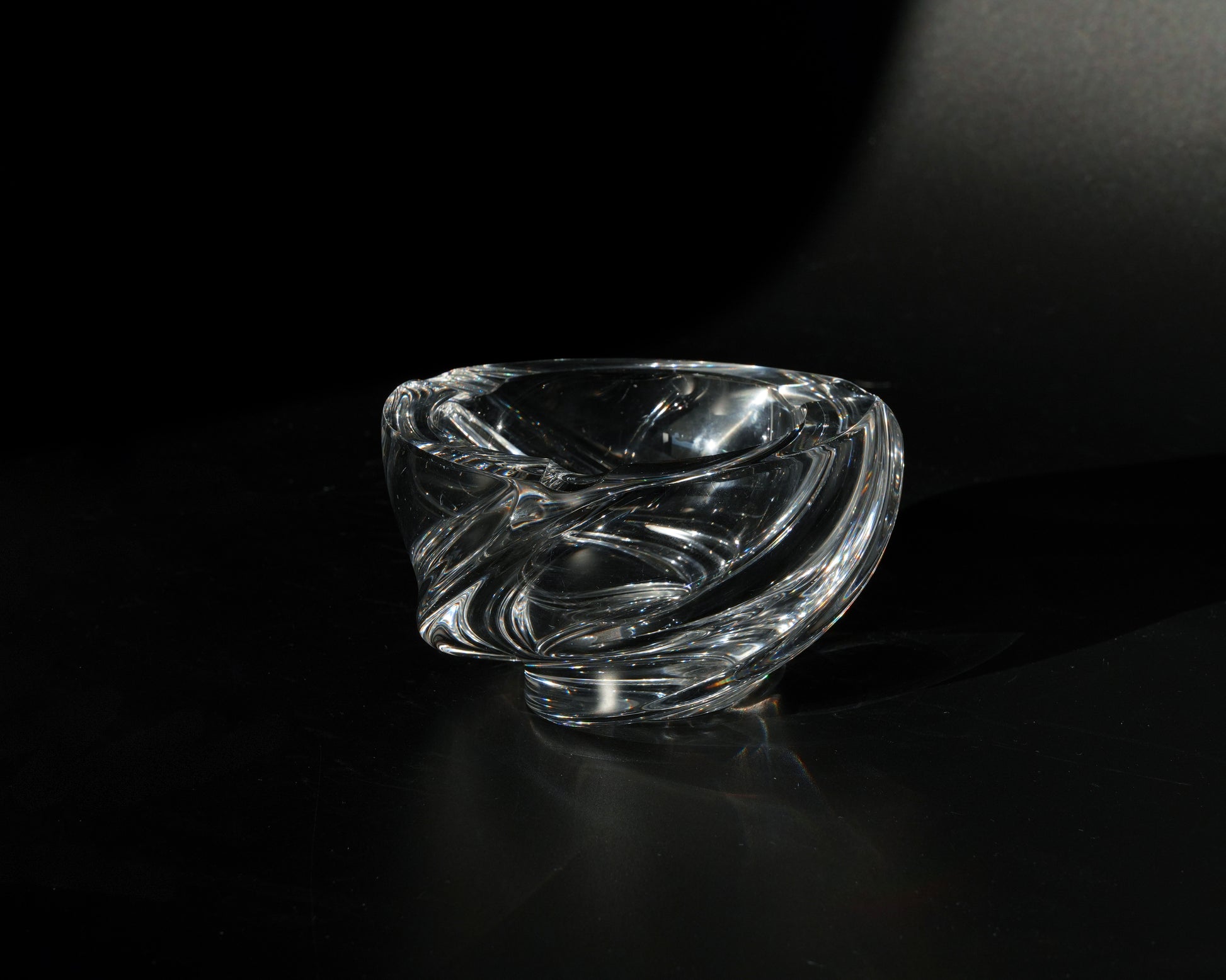 Popielniczka kryształowa Val Saint Lambert