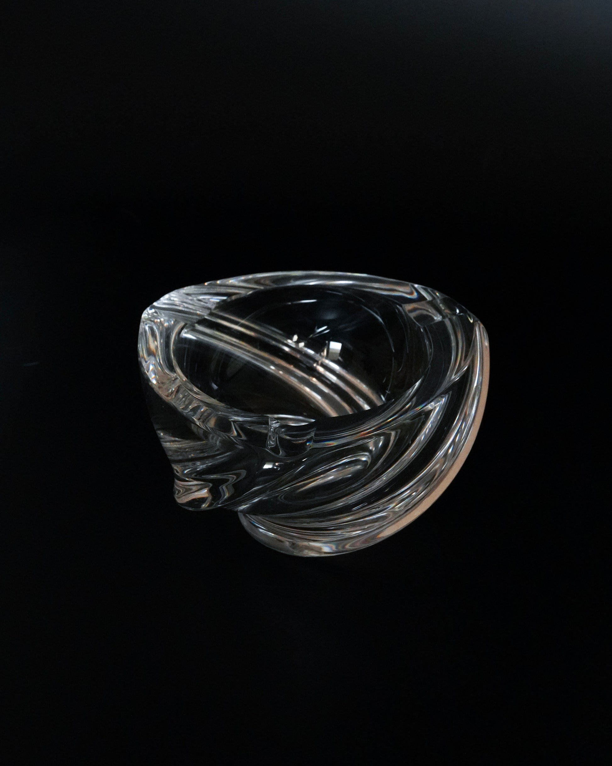 Popielniczka kryształowa Val Saint Lambert