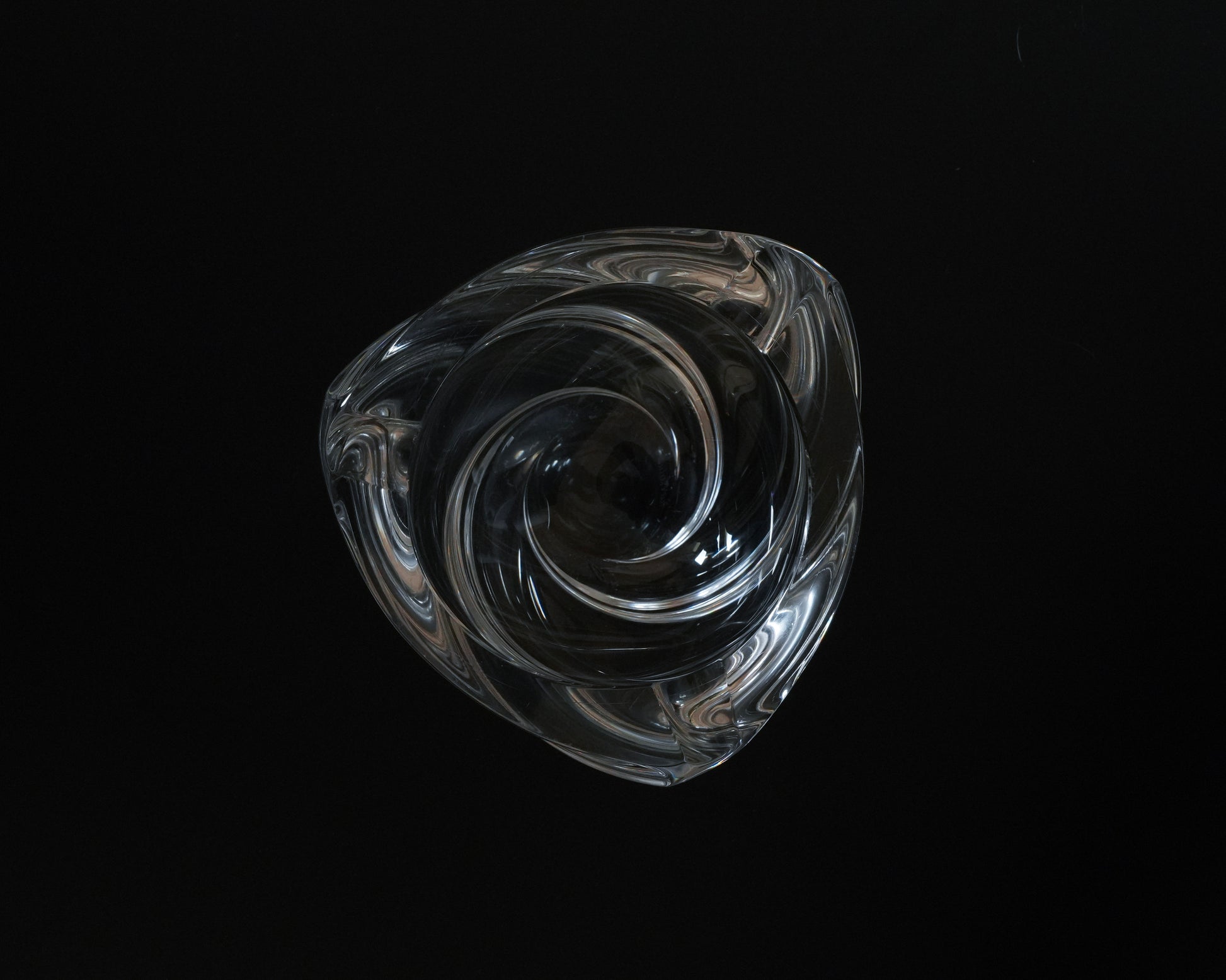 Popielniczka kryształowa Val Saint Lambert