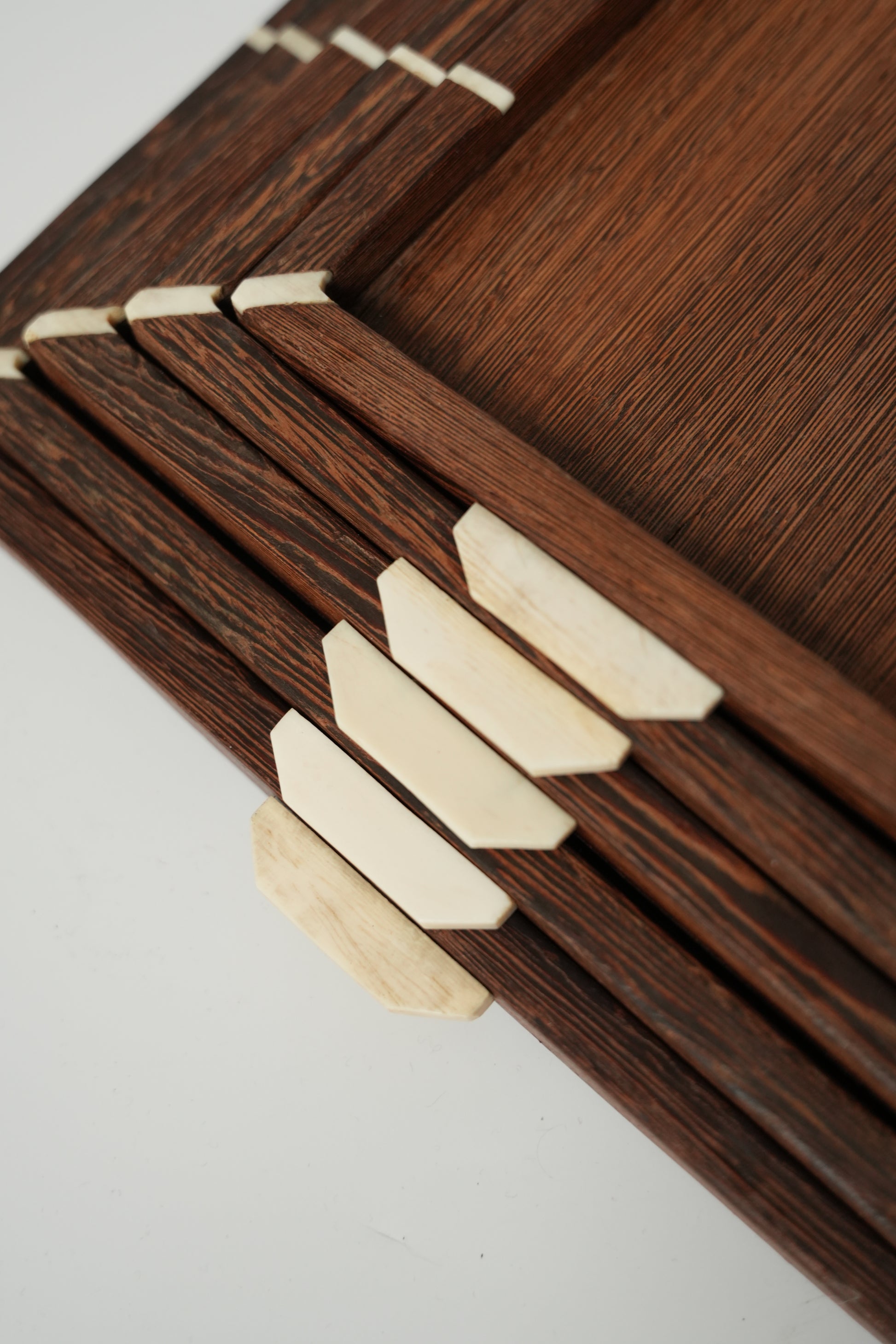 Drewniane tacki ozdobne (zestaw 5 tacek)