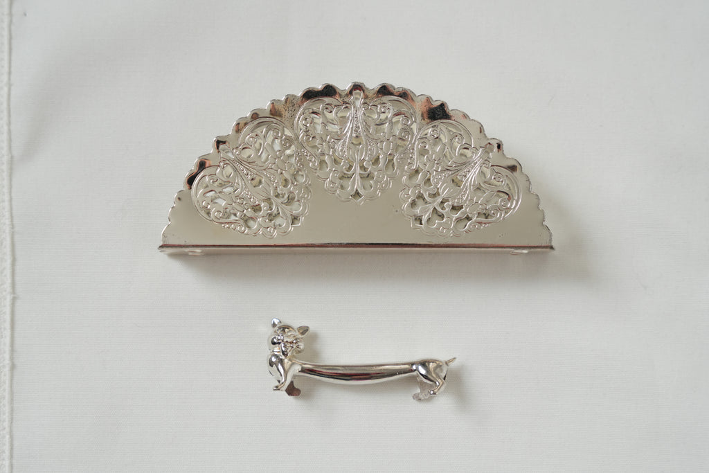 Podstawki pod sztućce w kształcie kotków (zestaw)