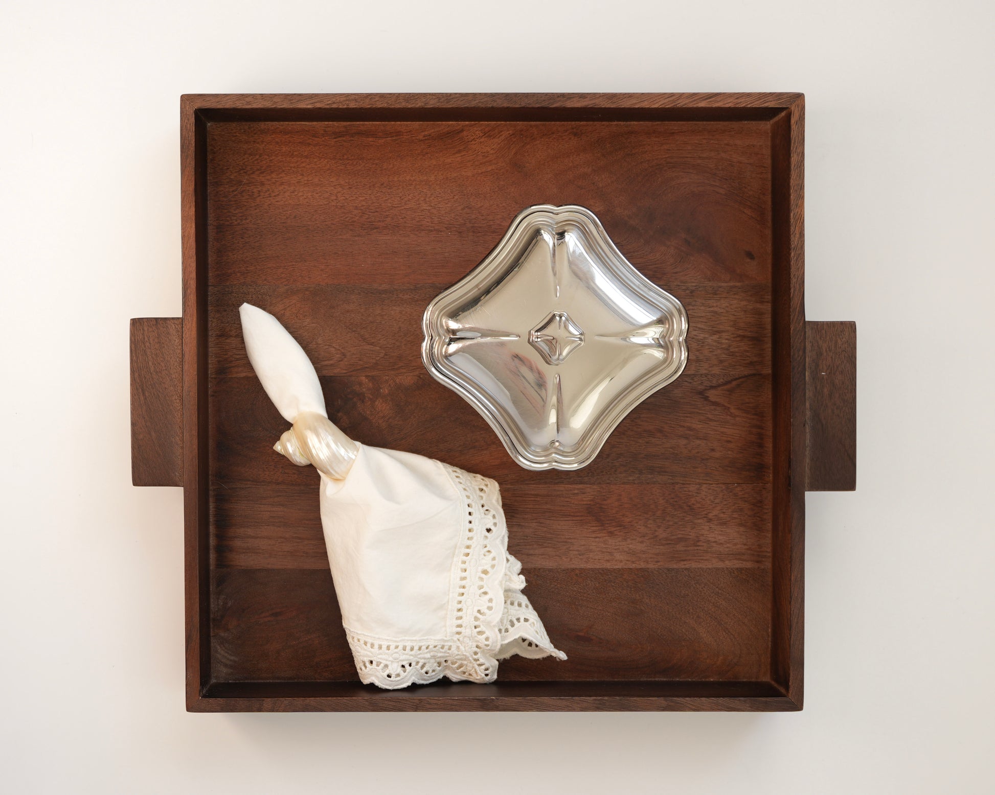 Miseczka z pokrywką / maselniczka ze stali nierdzewnej