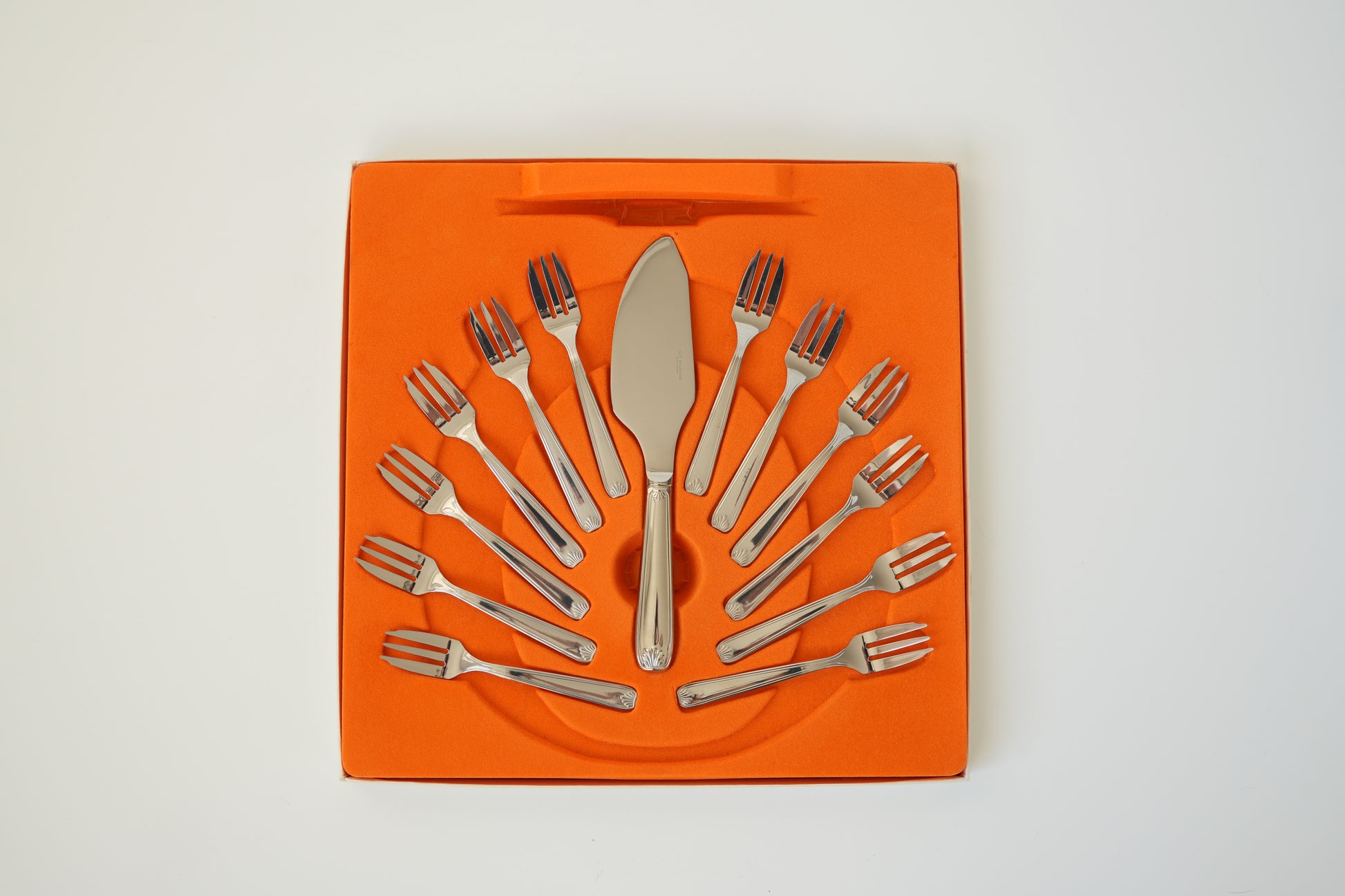 Taca i sztućce do ciasta Guy Degrenne (zestaw)