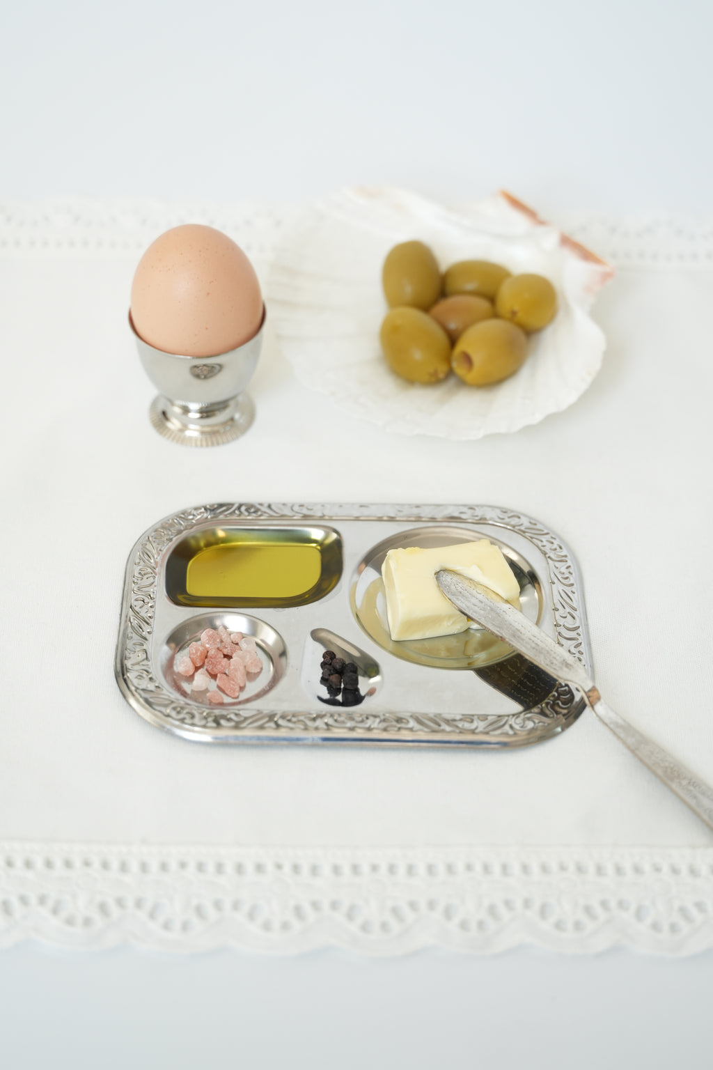 Półmisek na przyprawy / pod kieliszek do jajka