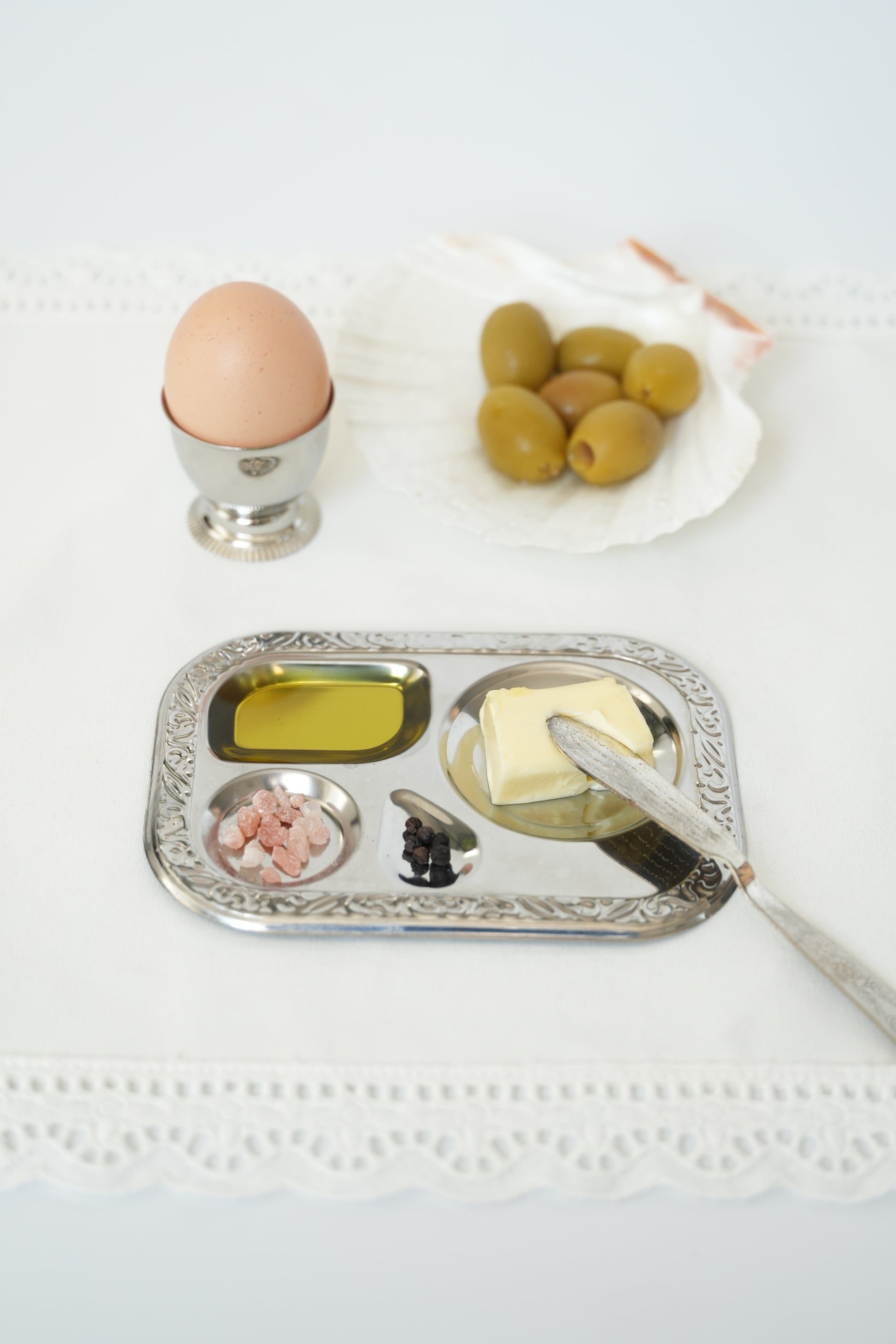 Półmisek na przyprawy / pod kieliszek do jajka