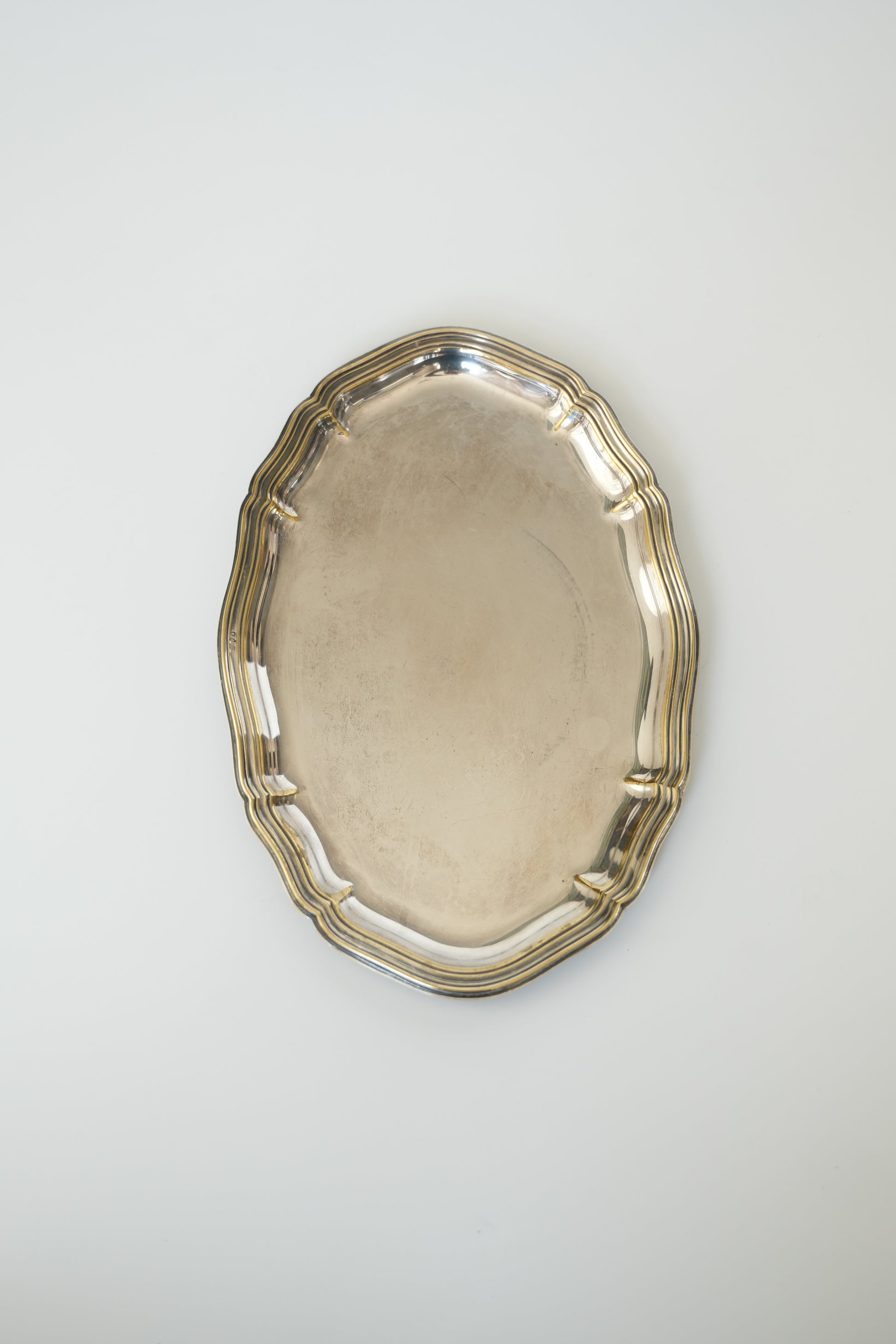 Półmisek posrebrzany