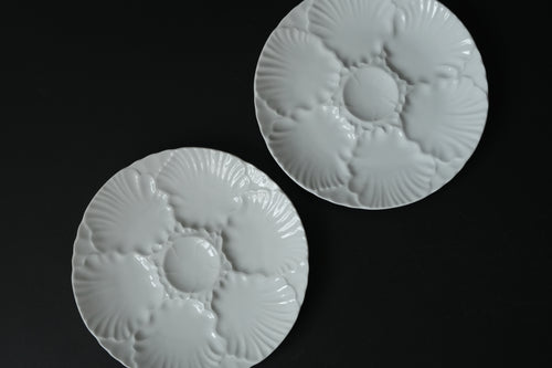 Ceramiczny talerz do ostryg