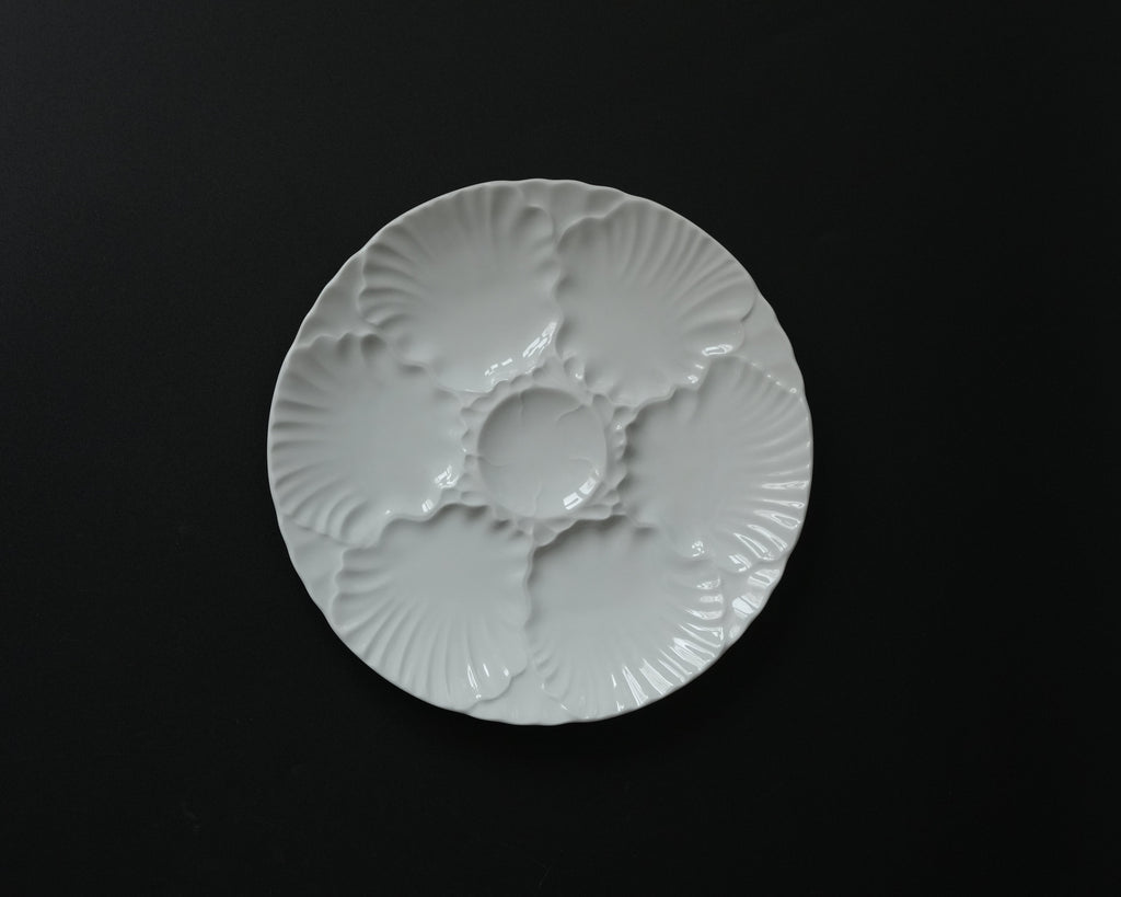 Ceramiczny talerz do ostryg