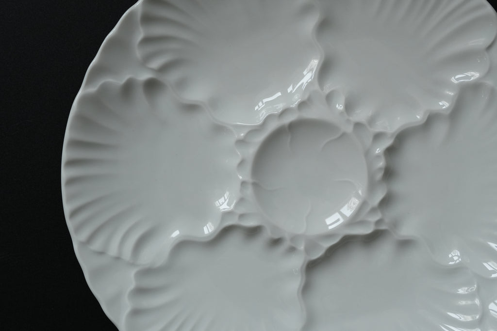 Ceramiczny talerz do ostryg