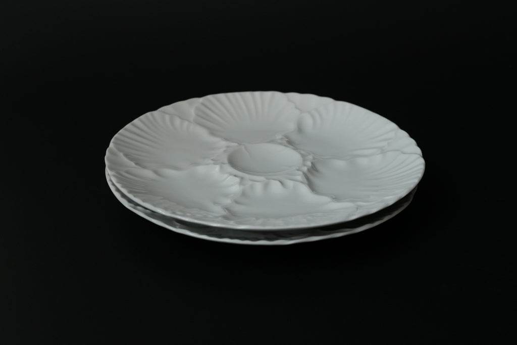 Ceramiczny talerz do ostryg