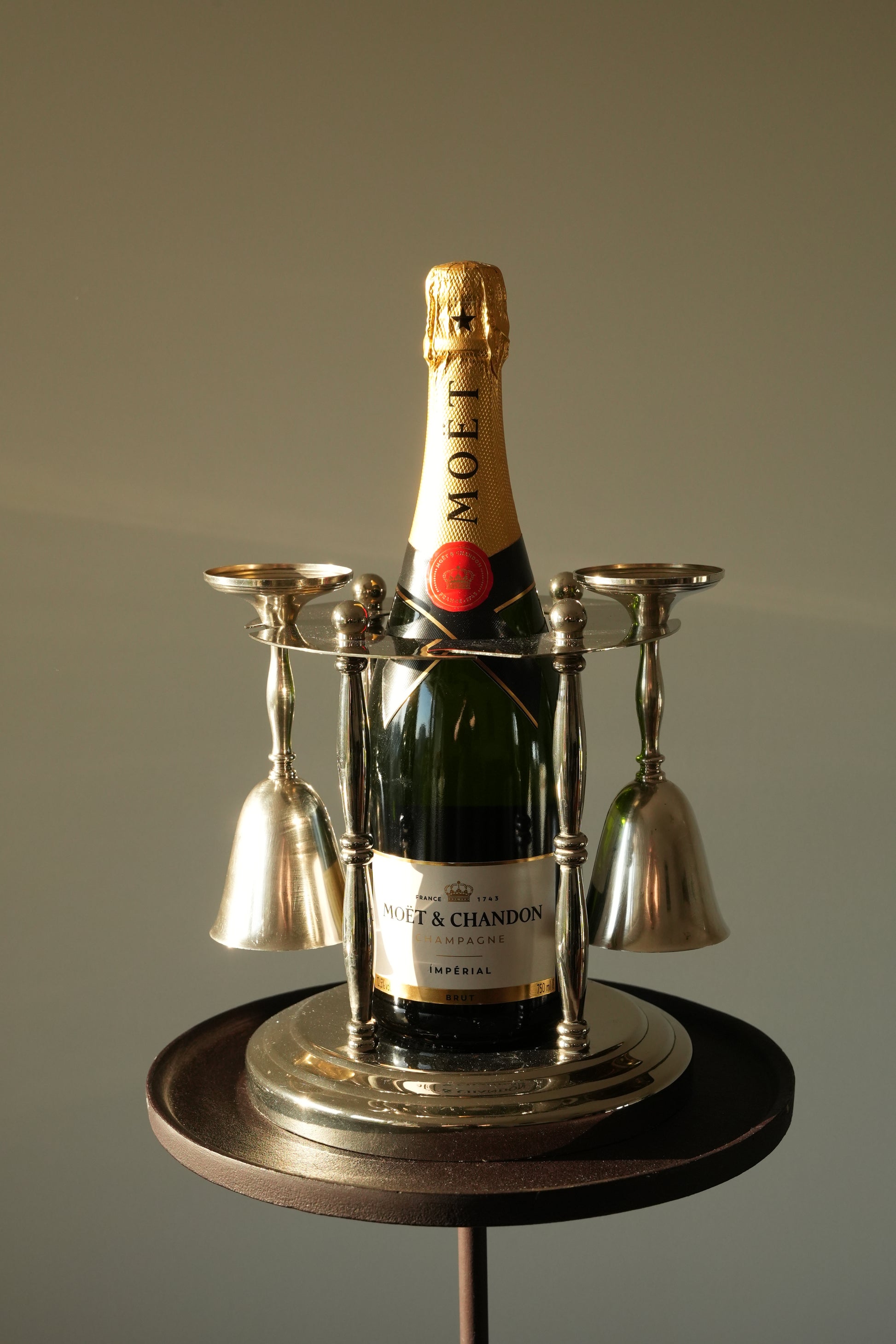 Posrebrzane kieliszki (para)