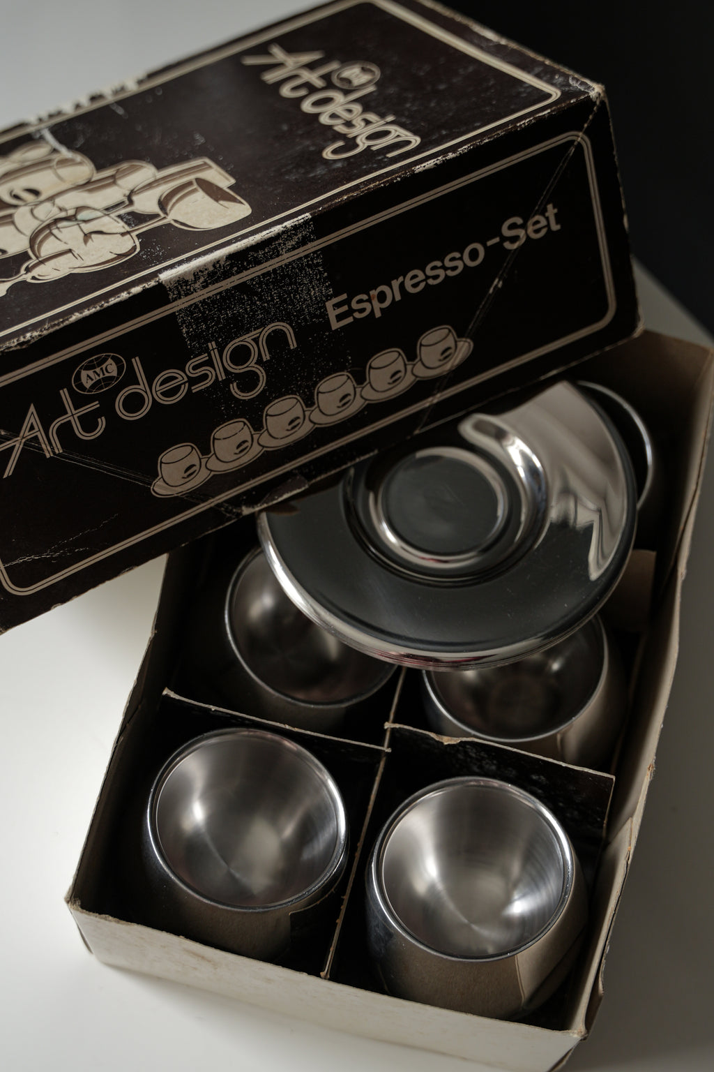 Zestaw filiżanek do espresso Art Design A.M.C.