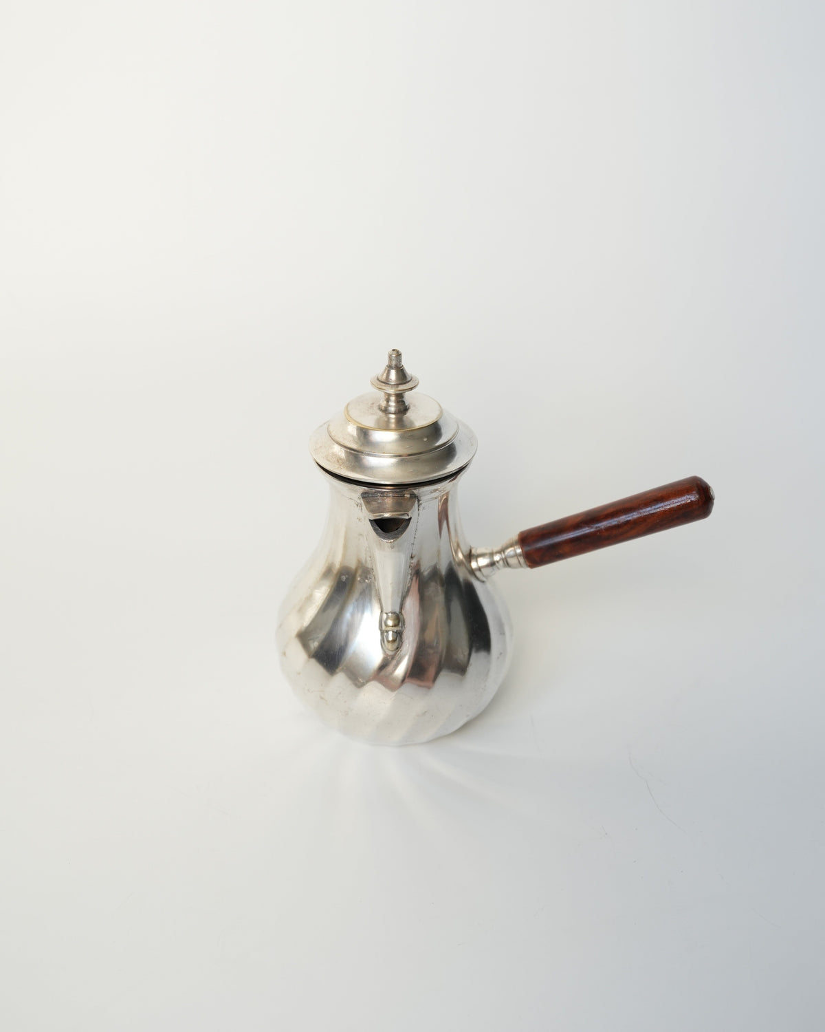 Posrebrzana kawiarka / chocolatière