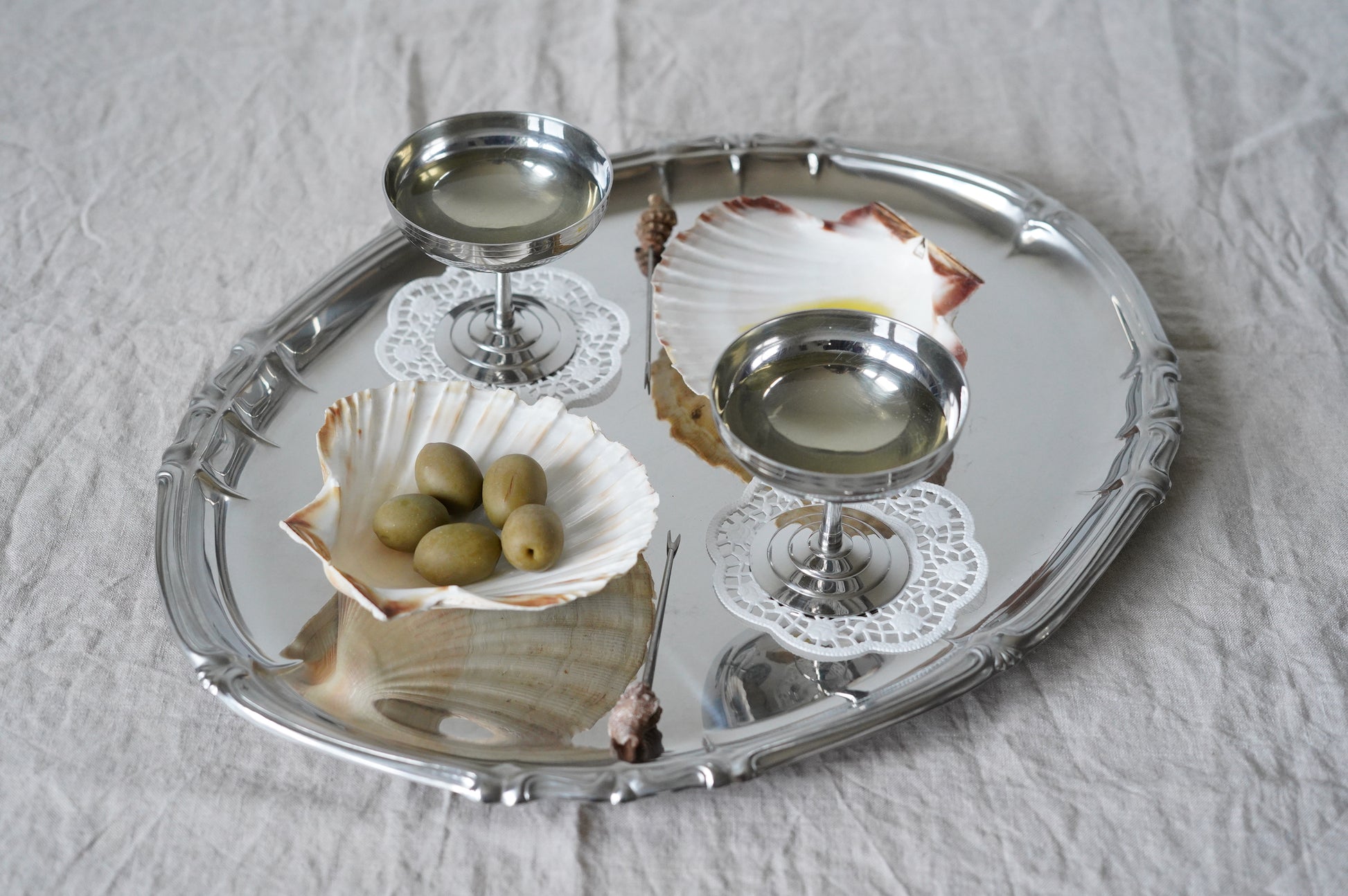 Para naturalnych muszelek