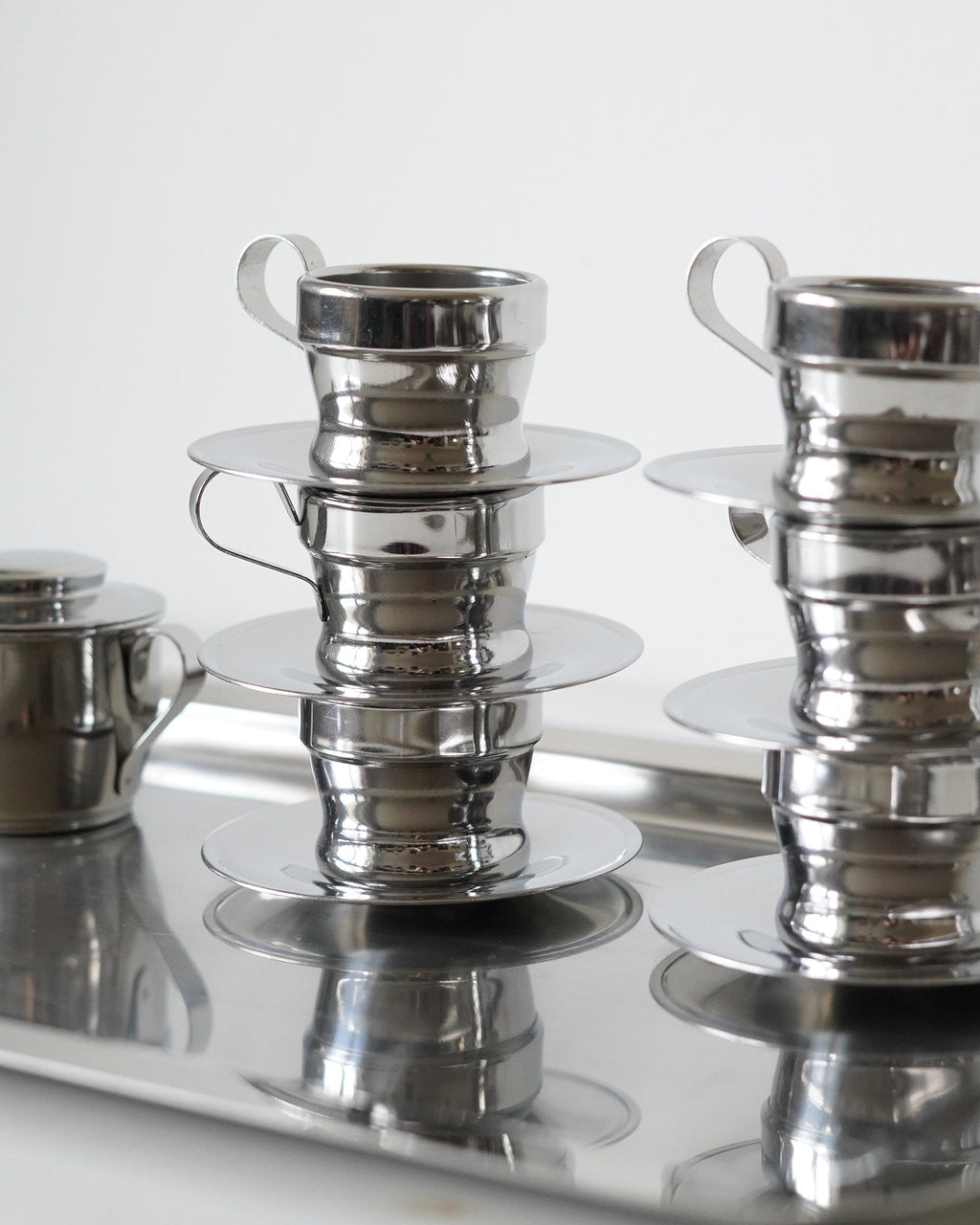 Filiżanki do espresso ze spodkami Rivadossi (para)